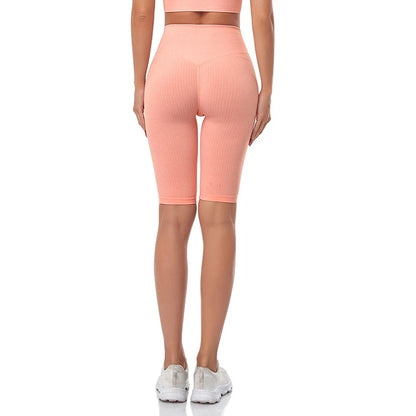 Short de Fitness Seamless - Taille Haute – Effet Sculptant