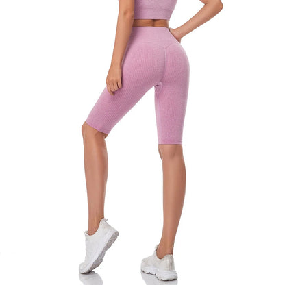 Short de Fitness Seamless - Taille Haute – Effet Sculptant