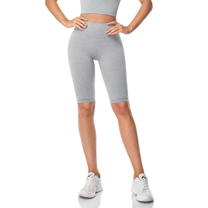 Short de Fitness Seamless - Taille Haute – Effet Sculptant
