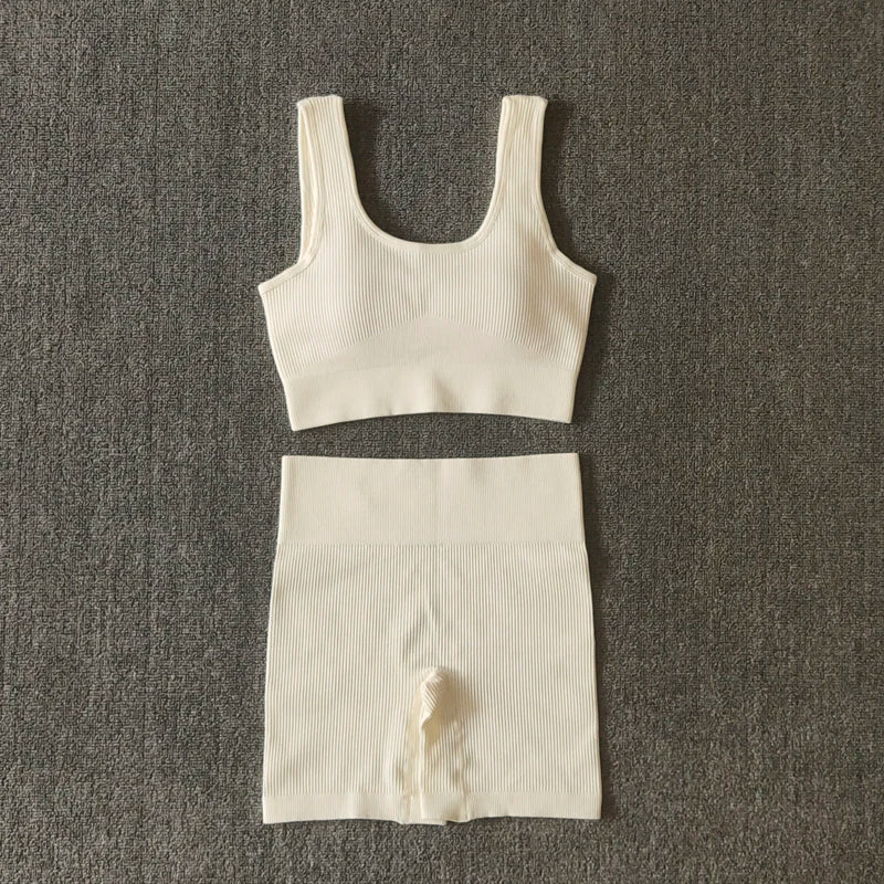 Ensemble 2 pièces - Brassière & Short Seamless