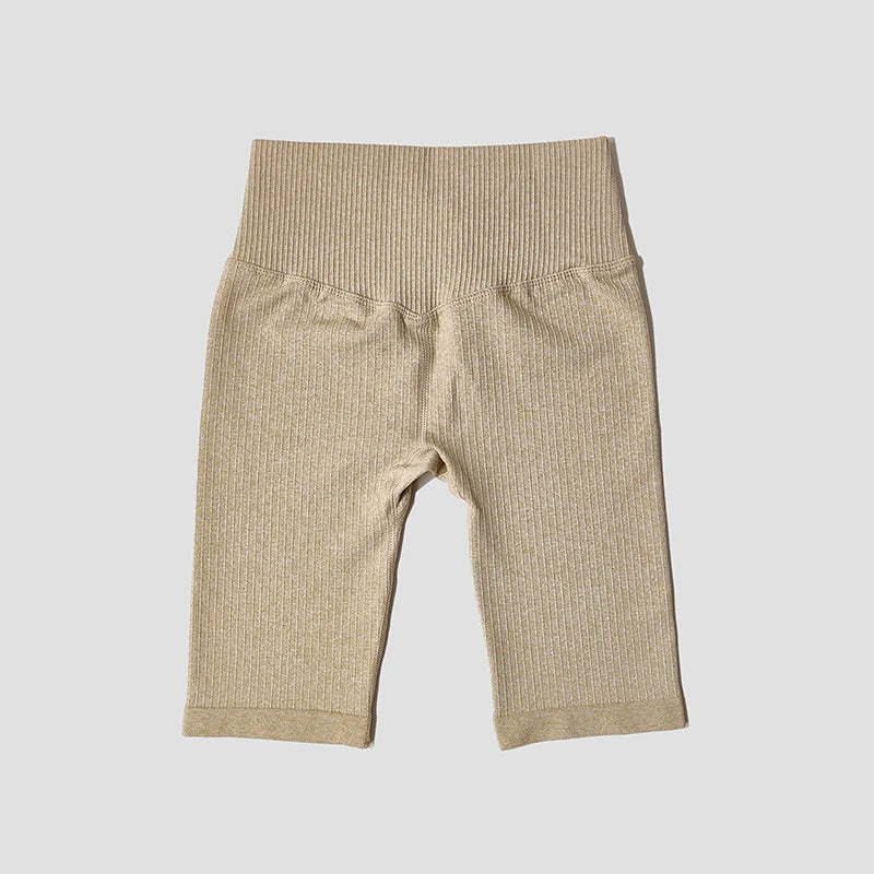 Short de Fitness Seamless - Taille Haute – Effet Sculptant