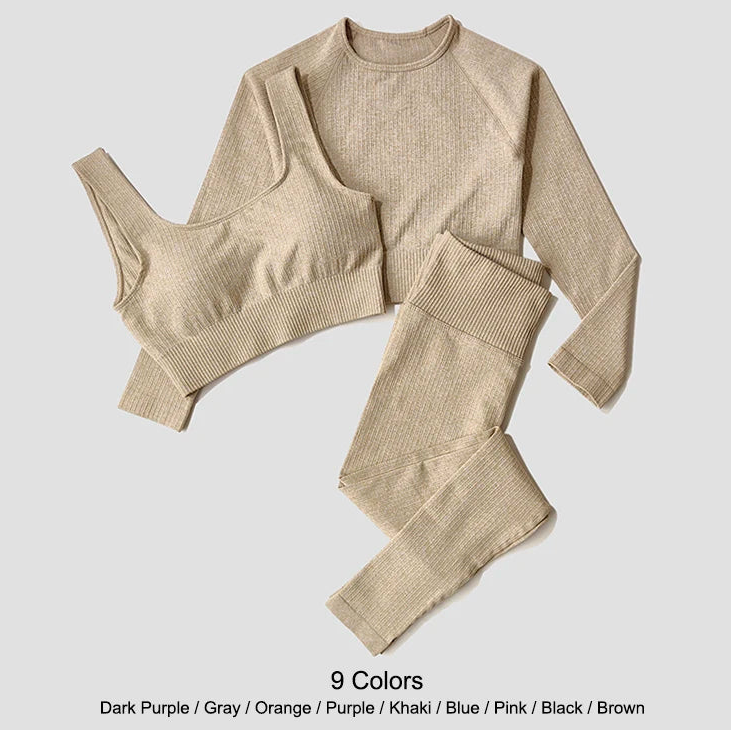 Ensemble cocooning sans couture – Maintien & confort au quotidien - 2 ou 3 pièces