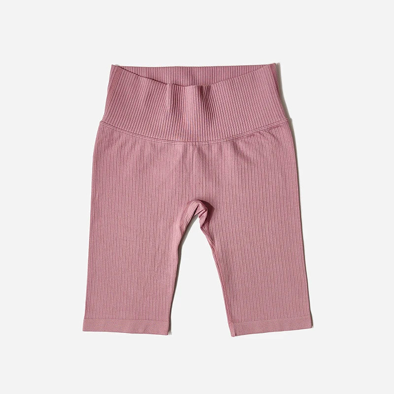 Short de Fitness Seamless - Taille Haute – Effet Sculptant