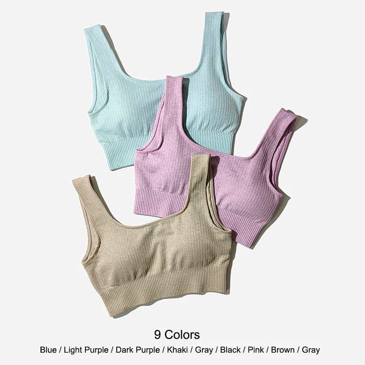 Brassière seamless – Maintien léger, liberté totale