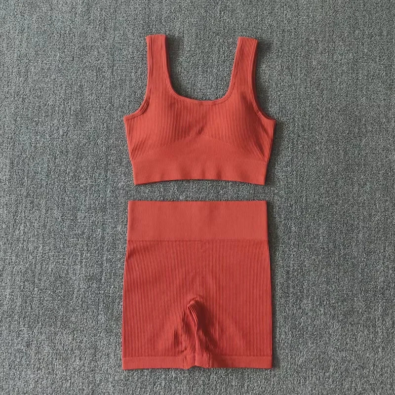 Ensemble 2 pièces - Brassière & Short Seamless