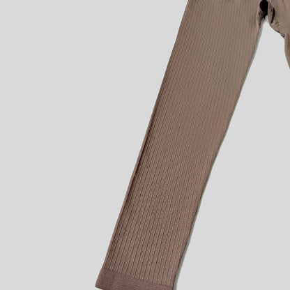 Leggings de Fitness Seamless Taille Haute – Maintien & Galbe