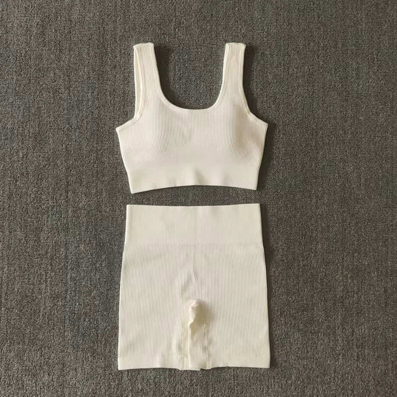 Ensemble 2 pièces - Brassière & Short Seamless